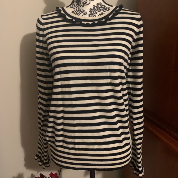Boden Dark Blue Striped Sweater - Picture 2 of 4